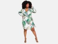 The Faux wrap dress (Image via Macy's)